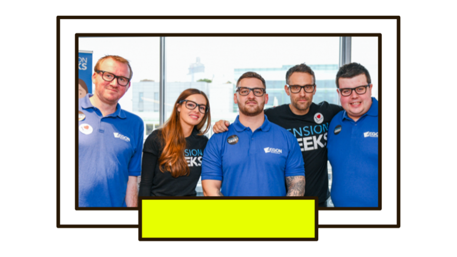 group of people in a picture frame photo illustration