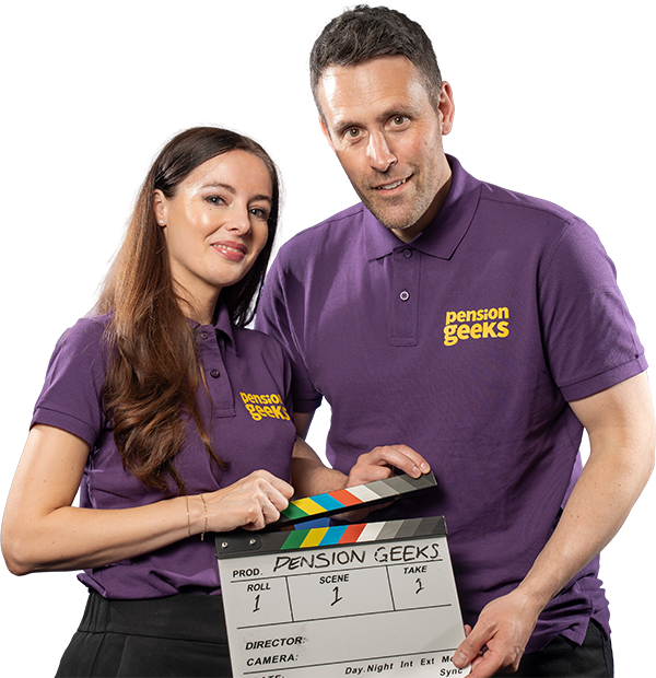 Profile of Jonathan Bland and Rachel Parkinson from Pension Geeks