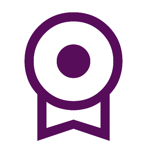 Decorative image of an rosette (icon)