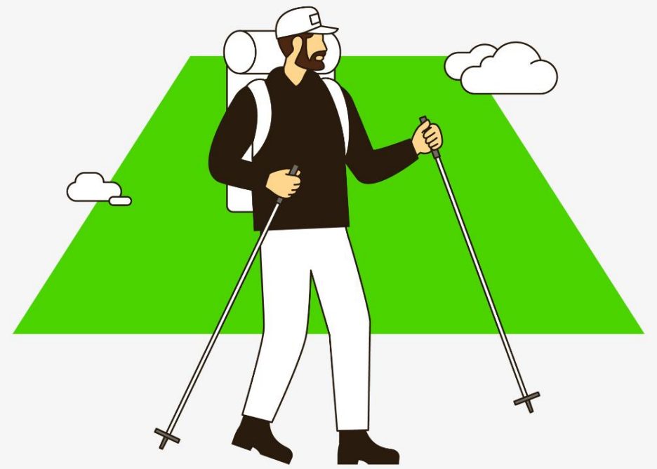 hiker-illustration-with-green-shape
