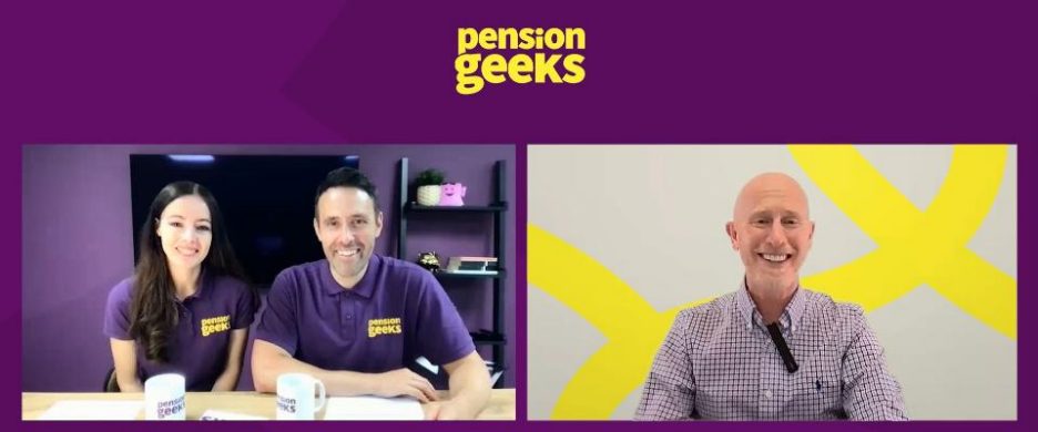 Pension Geek TV with Jonny and Rachel with Ian Brady-Price